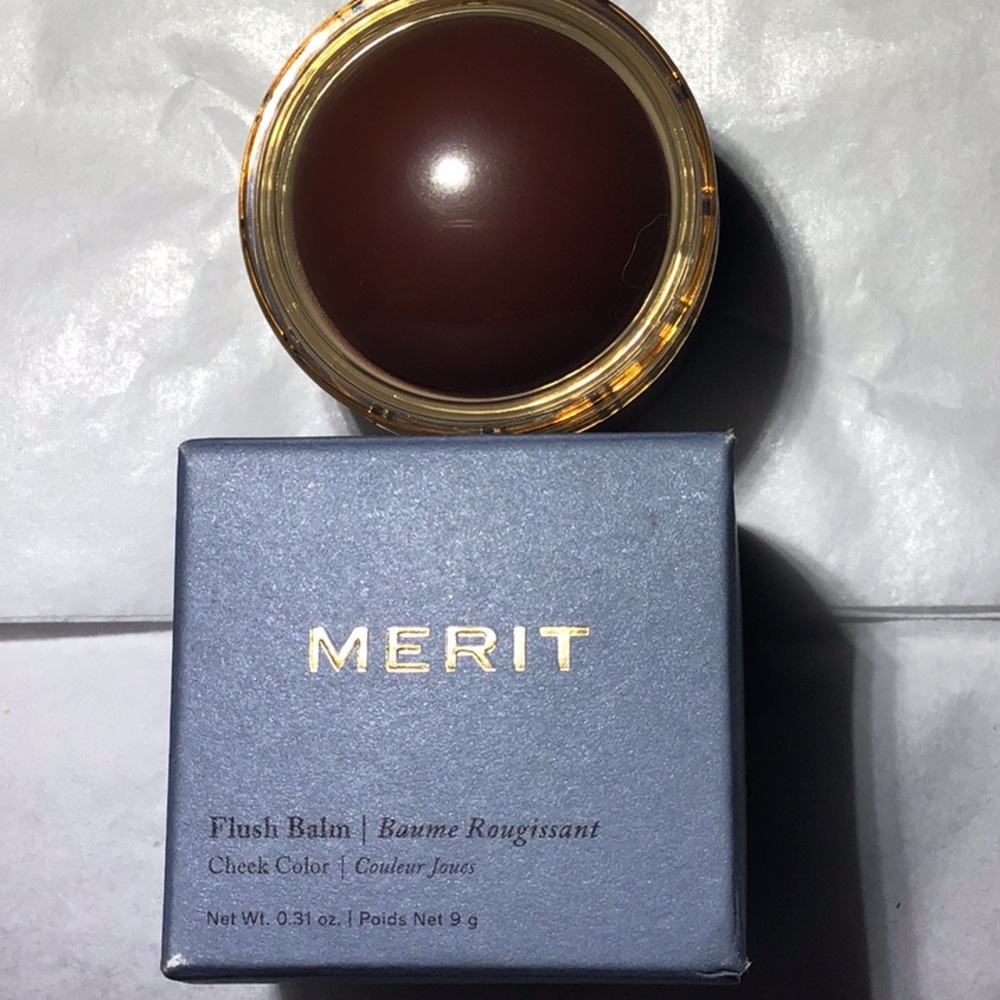 MERIT FLUSH BALM “BESPOKE” MEDIUM PINK BROWN